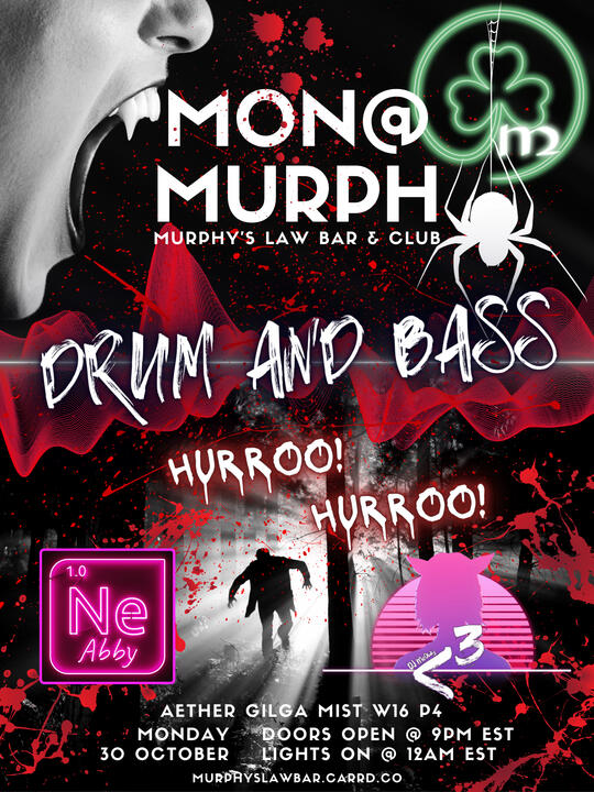 10-30-23 Drum and Bass Hurroo! Hurroo!