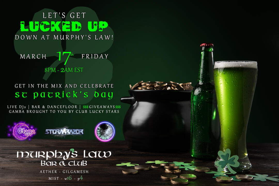 3-17-23 St. Patty&#39;s Day GRAND OPENING